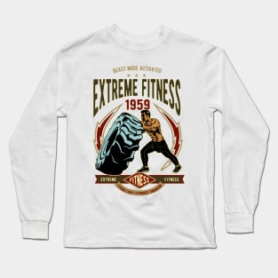 Vintage Extreme Fitness Long Sleeve T-Shirt